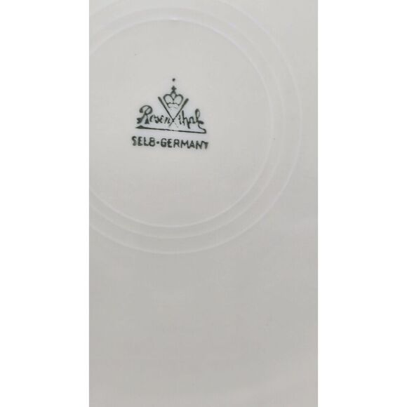 Set of 2 Rosenthal Ivory Selb- Germany Bavaria 7 3/4" Dessert Plates Asian - Picture 4 of 5